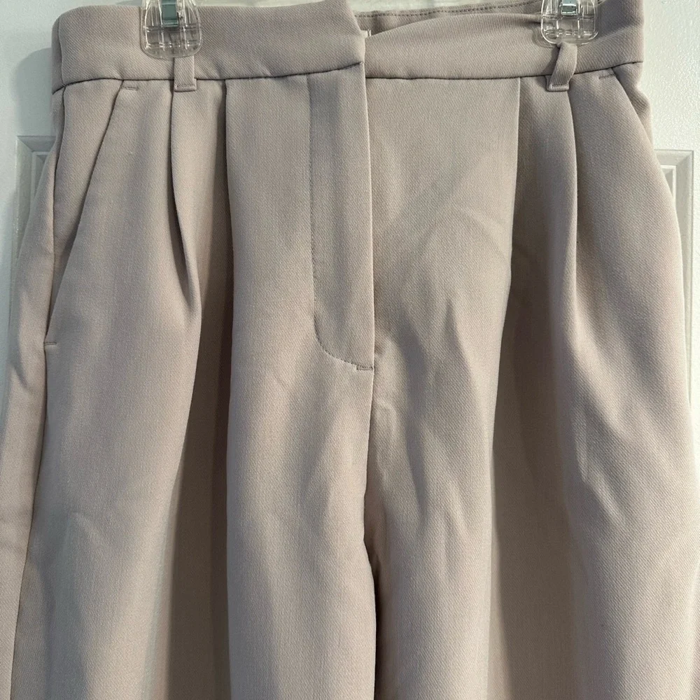 Abercrombie & Fitch women’s curve love wide leg trouser pants sz 0 regular